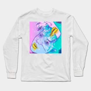 Girl into her head and personalities Long Sleeve T-Shirt